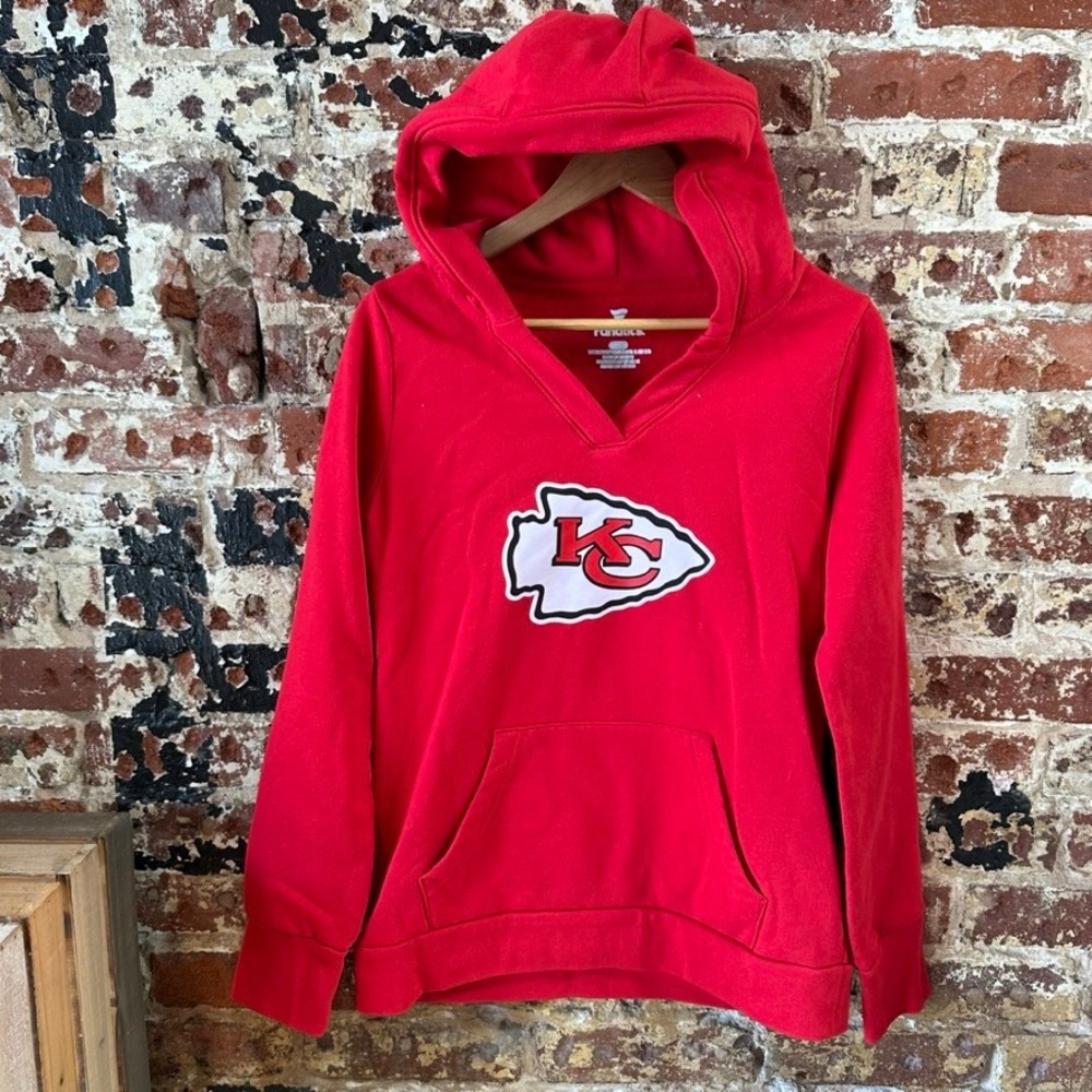 Fanatics Kansas City Chiefs Pullover Red Football Sweatshirt Womens Medium